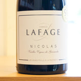 ジャン マルク ラファージュ キュヴェ ニコラ グルナッシュノワール (赤) Jean Marc Lafage Cuvee Nicolas Grenache Noir