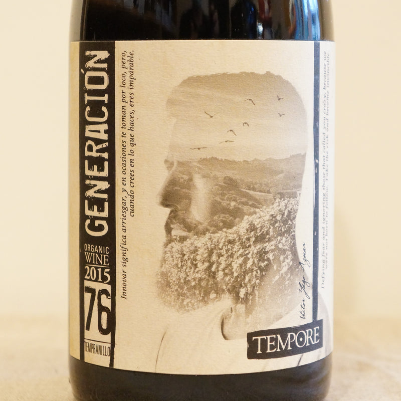 テンポーレ　ヘネラシオン　76／テンプラニーリョ　（赤）　Tempore Generación 76 / Tempranillo