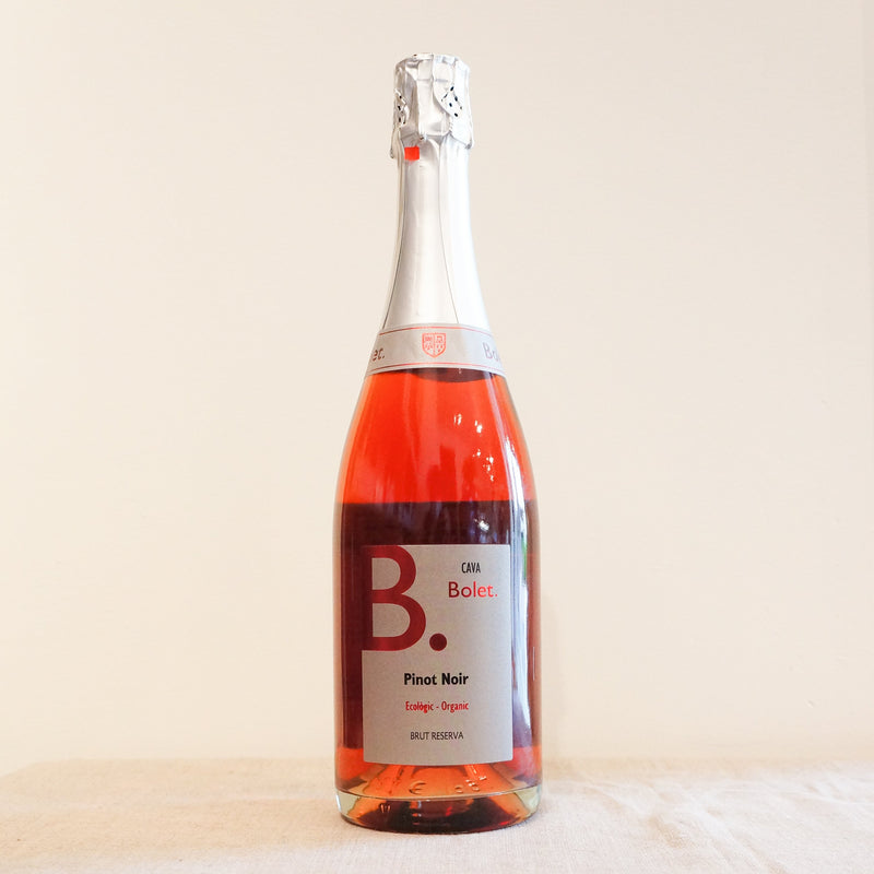 ボレット　カヴァ　ピノ・ノワール　ブリュット　リゼルヴァ（ロゼ・発泡）　Bolet. Cava Pinot Noir Brut Reserva