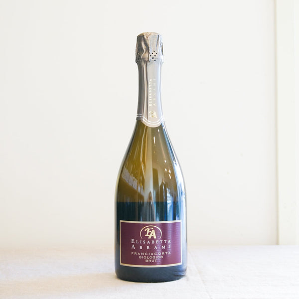 エリザベッタ・アブラミ　フランチャコルタ　ブルット　（白・発泡） 　Abrami Franciacorta Brut